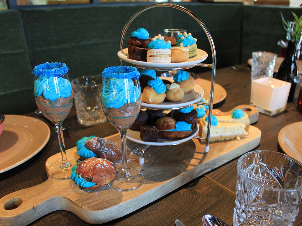 Babyshower high tea top